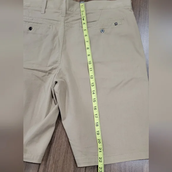 Hurley Men's Dri-fit Nike Khaki Chino Shorts Size 36 - Picture 4 of 12